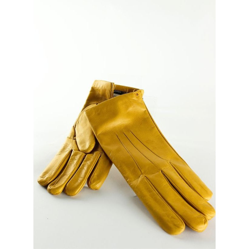 3C Doublés cachemire Jaune Moutarde