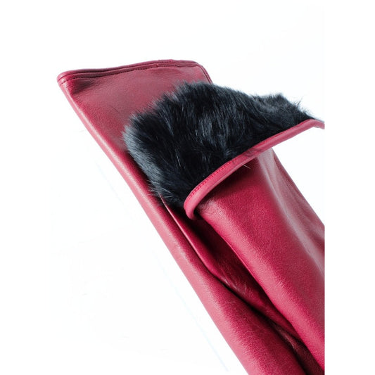 3PL Lapin Rouge Gucci avec Fourrure Noire