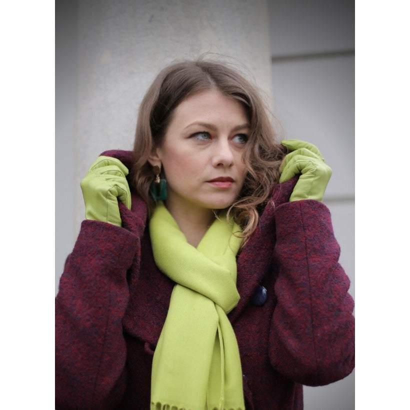 Piegolina doublè Soie – Élégance en vert