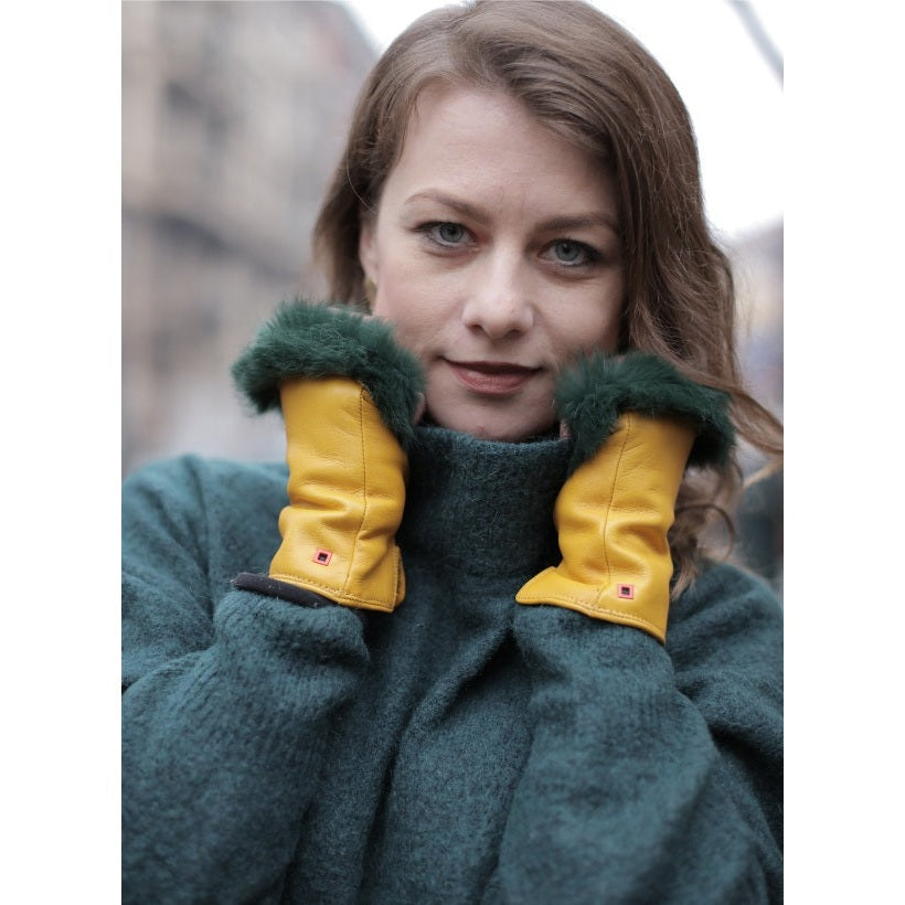 Posh Lapin – Moutarde & Vert Bouteille