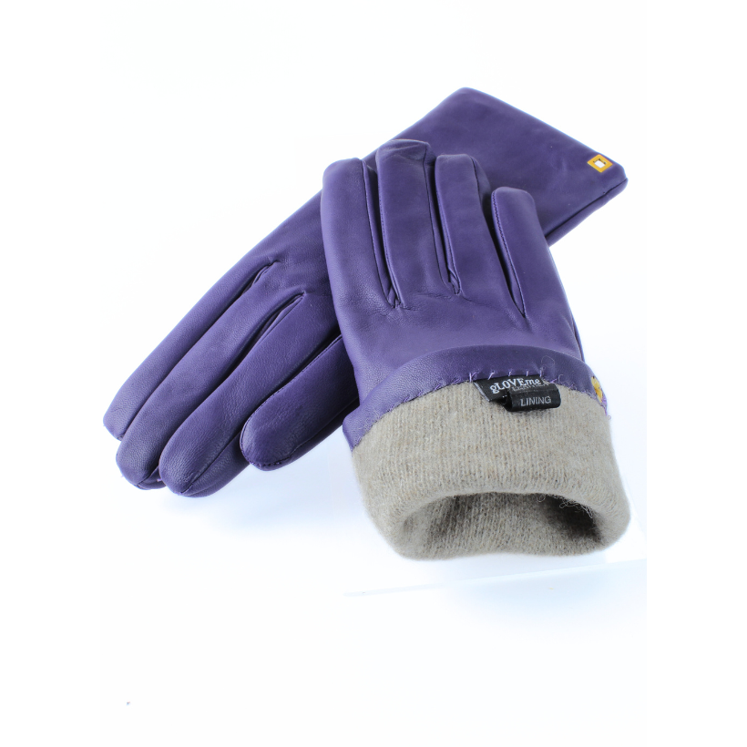 Piegolina doublés cachemire – Nuances de violet raffinées