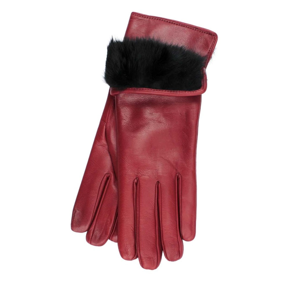 3PL Lapin Rouge Gucci avec Fourrure Noire