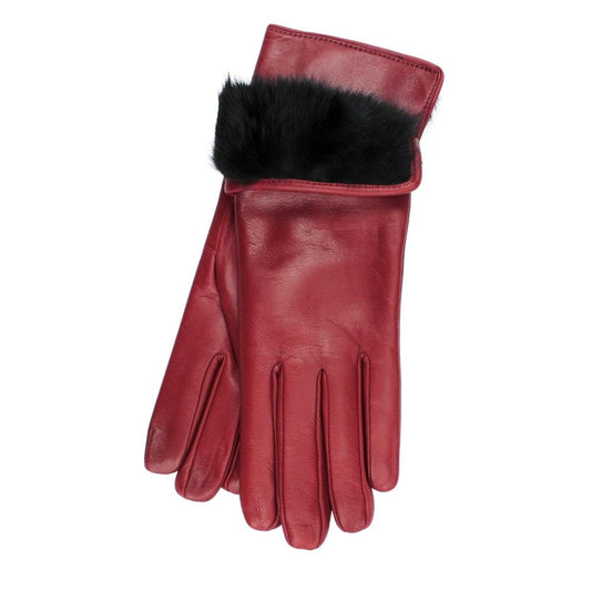 3PL Lapin Rouge Gucci avec Fourrure Noire