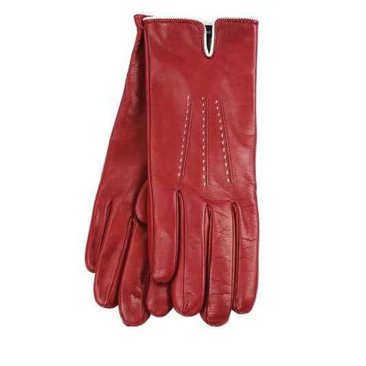 Audrey doublé Cachemire – Rouge Gucci & Détails Beige