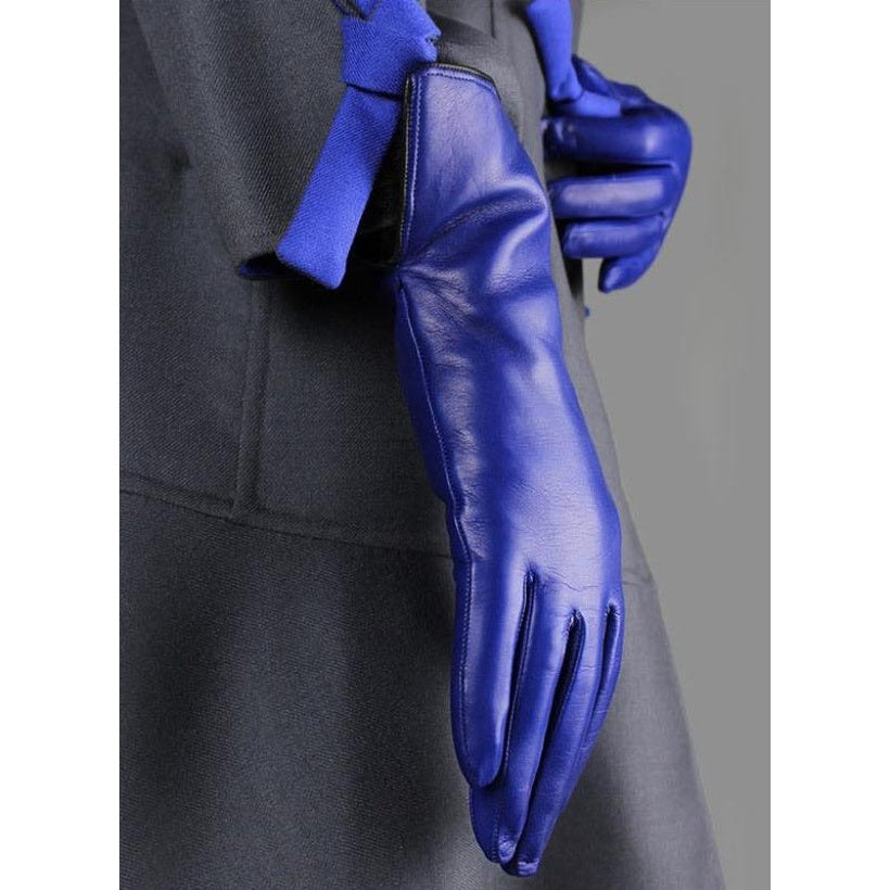 3PL Lapin Bleu Royal avec Fourrure Noire