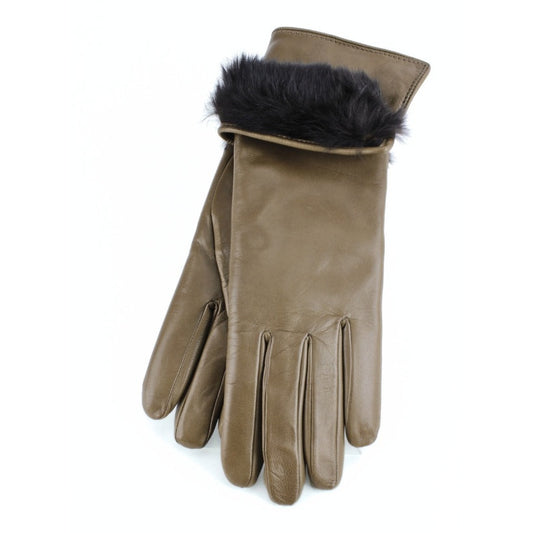 3PL Lapin Taupe avec Fourrure Marron