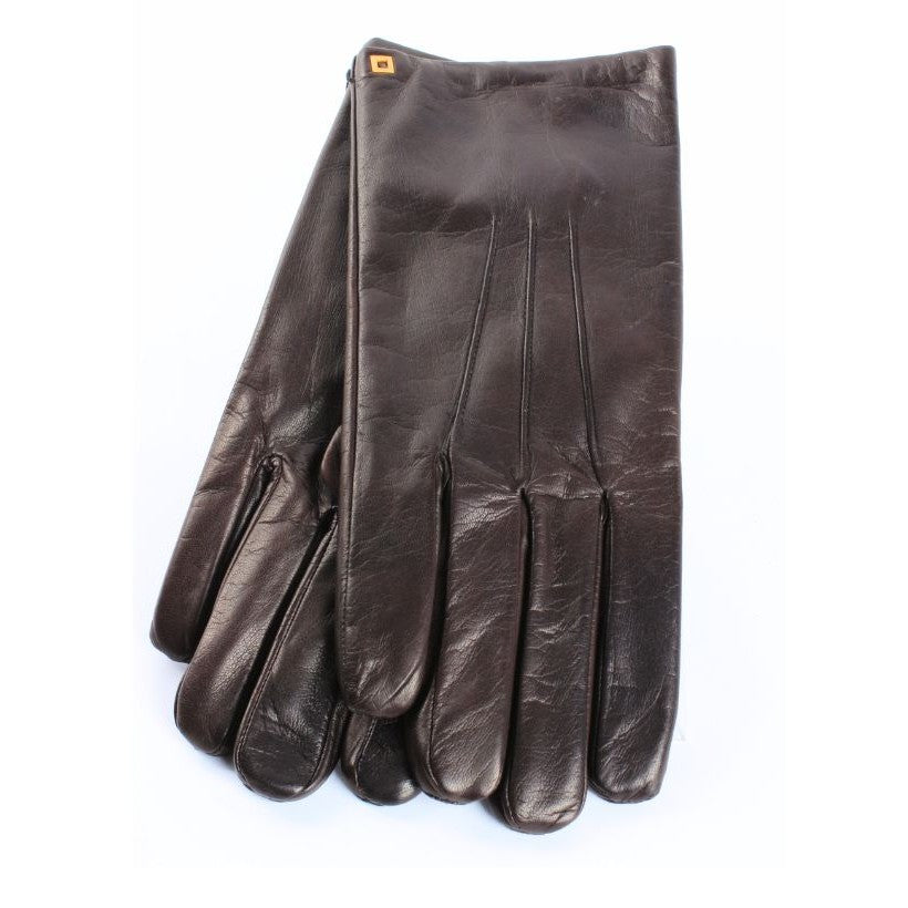 Gants en cuir homme 3C – Marron clair, foncé ou biscuit – Doublés cachemire