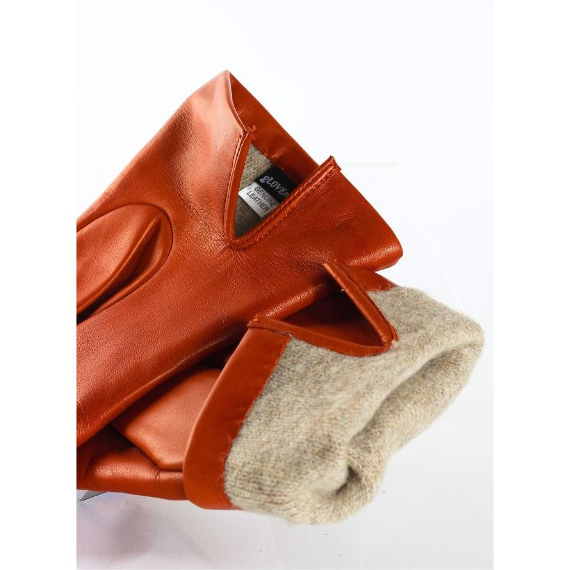 3C Doublés cachemire Orange Brique