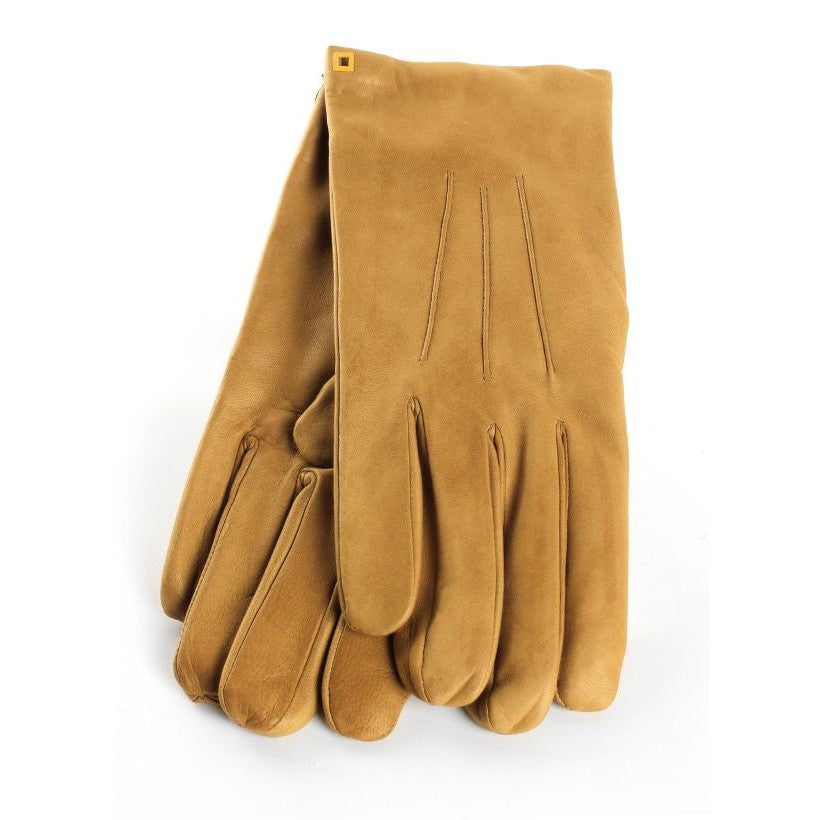 Gants en cuir homme 3C – Marron clair, foncé ou biscuit – Doublés cachemire