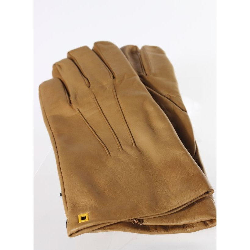 Gants en cuir homme 3C – Marron clair, foncé ou biscuit – Doublés cachemire