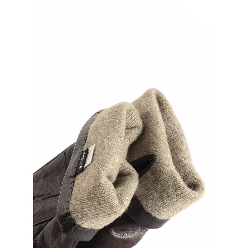 Gants en cuir homme 3C – Marron clair, foncé ou biscuit – Doublés cachemire