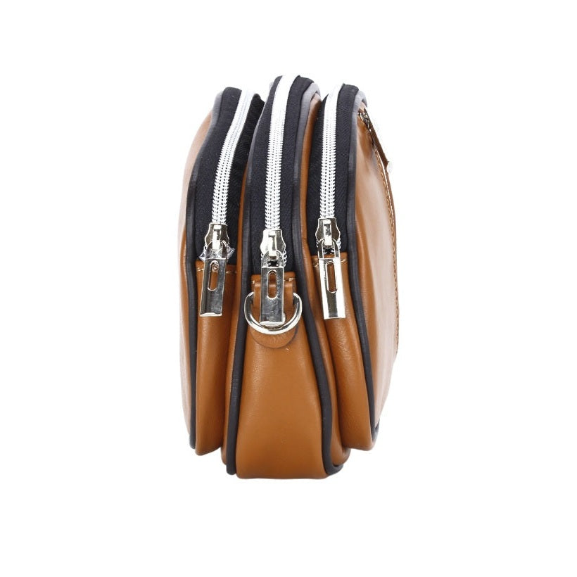 La Voyageuse – Cognac & Taupe