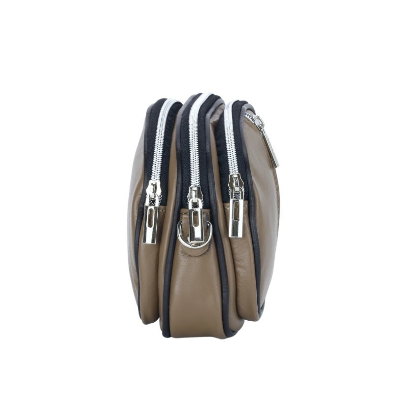 La Voyageuse – Cognac & Taupe