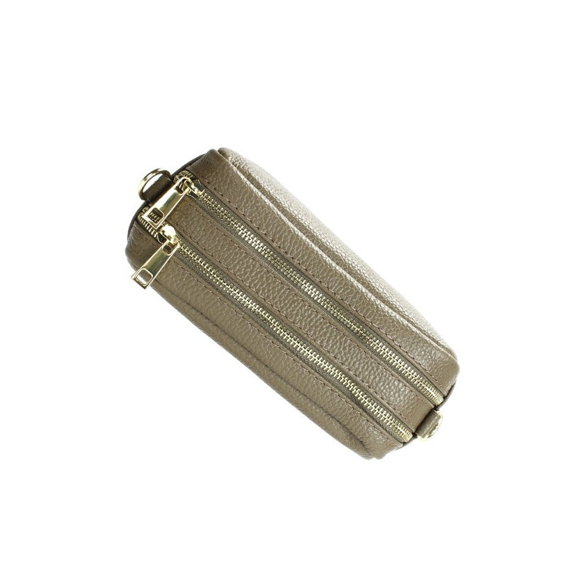 Abigail – Cognac et Taupe