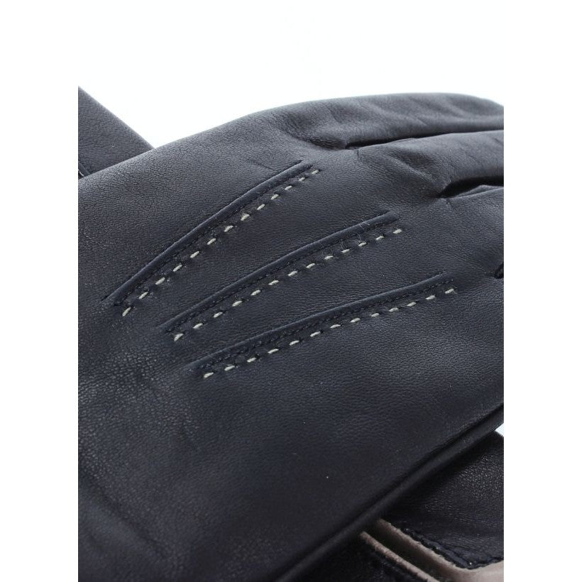 Audrey Doublé Cachemire – Noir & Détails Taupe