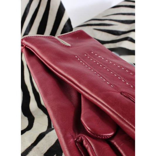 Audrey doublé Cachemire – Rouge Gucci & Détails Beige