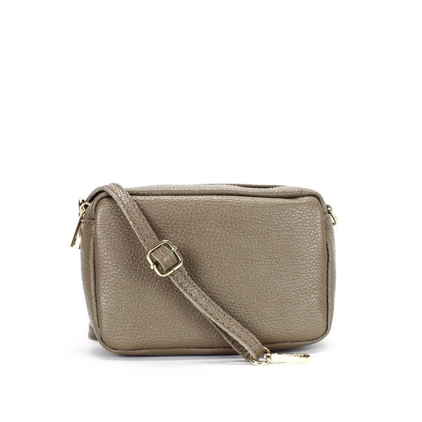 Abigail – Cognac et Taupe