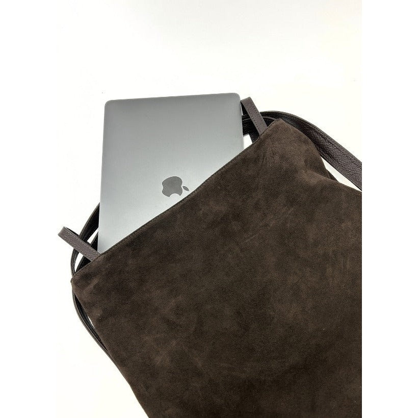 Calixte Suede Marron Foncé