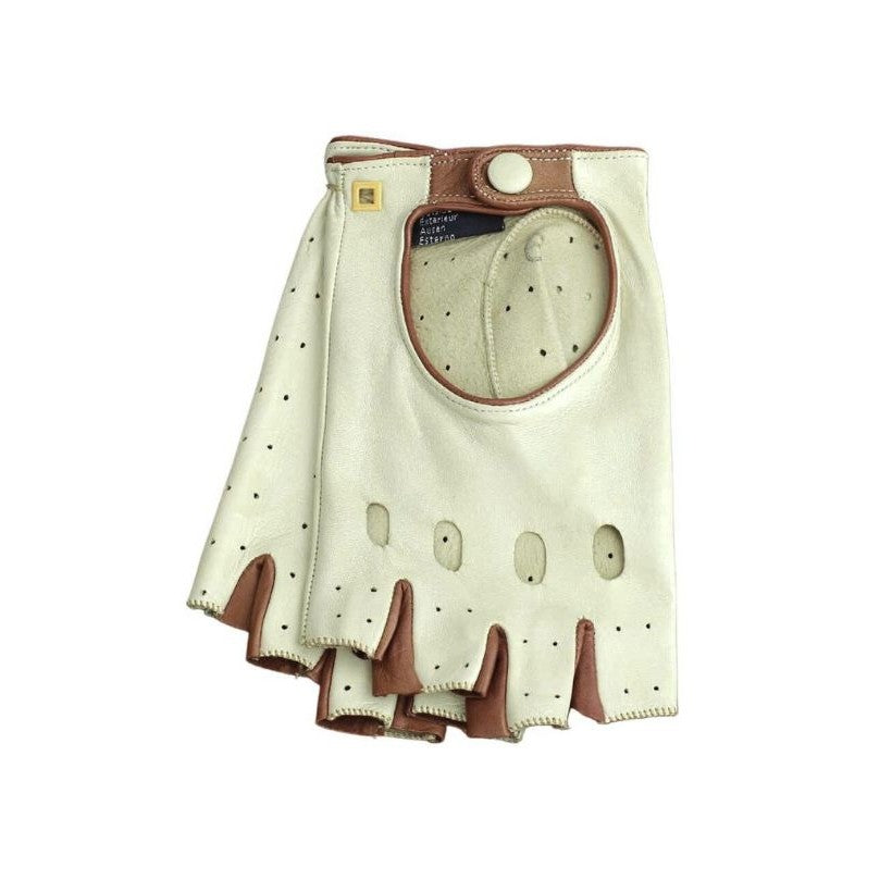 Cindy Fingerless Beige