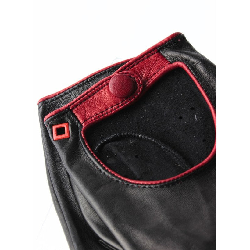 Cindy Fingerless Noir & Rouge