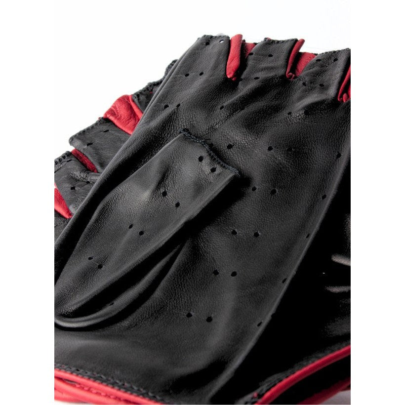 Cindy Fingerless Noir & Rouge