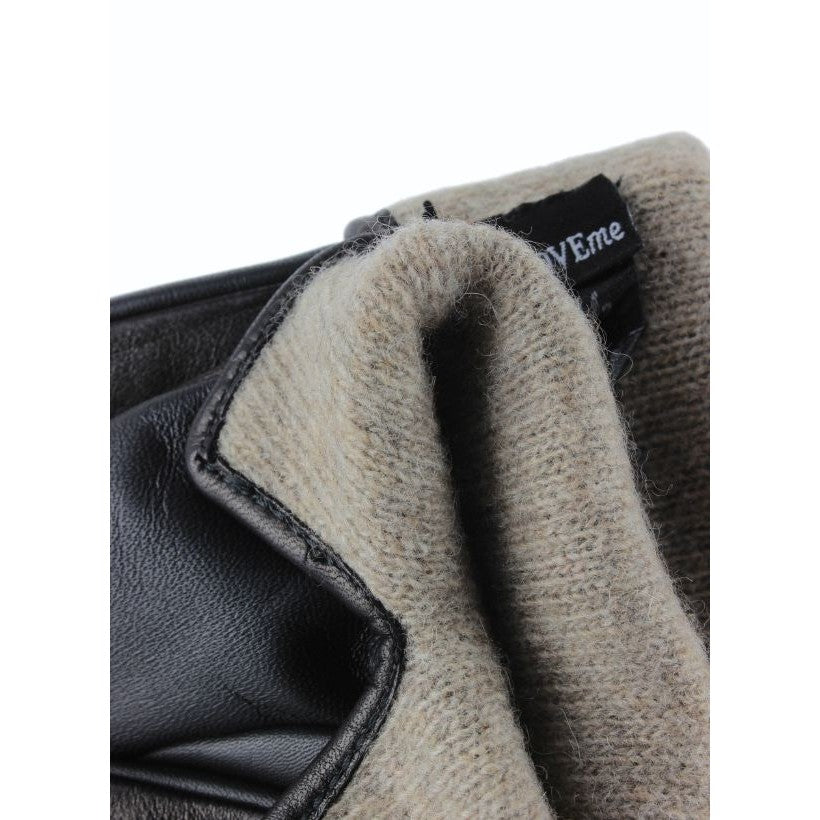 I-Glove Doublé Cachemire – Total Black