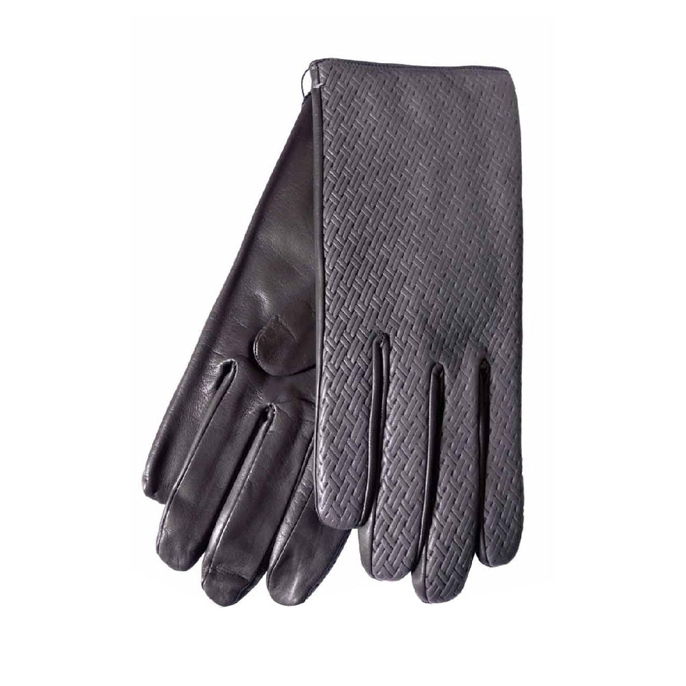 Intrecciato Uomo Foderato Lana Nero