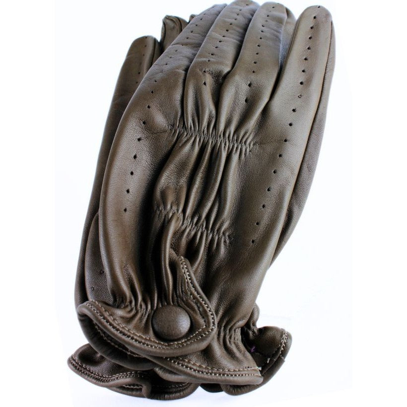 Jim G – Gant en cuir non doublé – Taupe