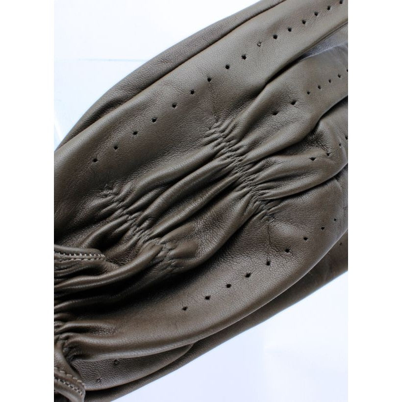 Jim G – Gant en cuir non doublé – Taupe