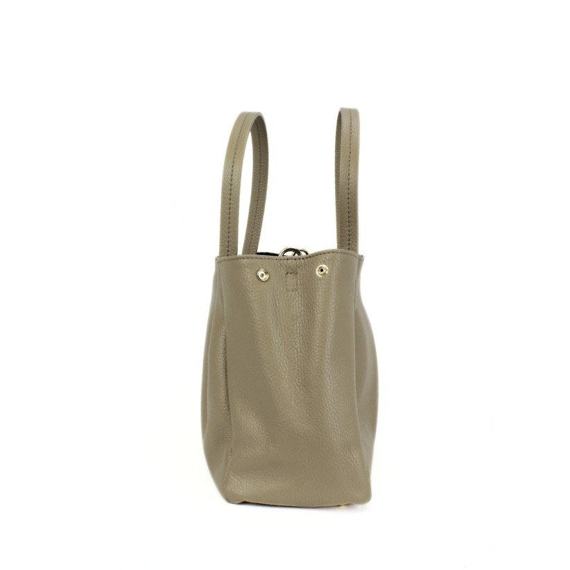 Loom Nappa Cognac et Taupe