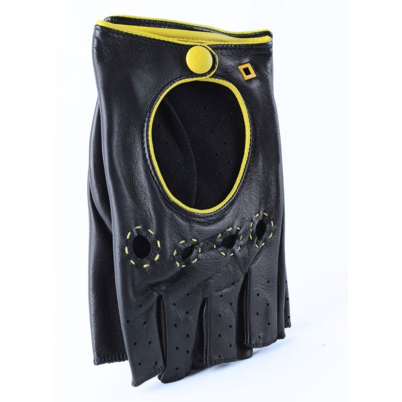 Micheal Fingerless noir et jaune