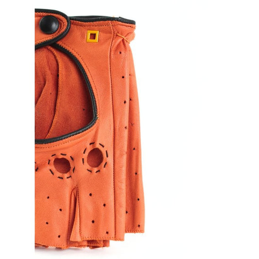 Micheal Fingerless orange et noir
