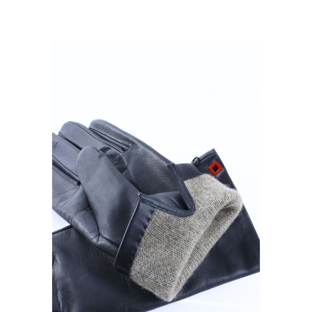 Piegolina doublés cachemire – Noir & gris