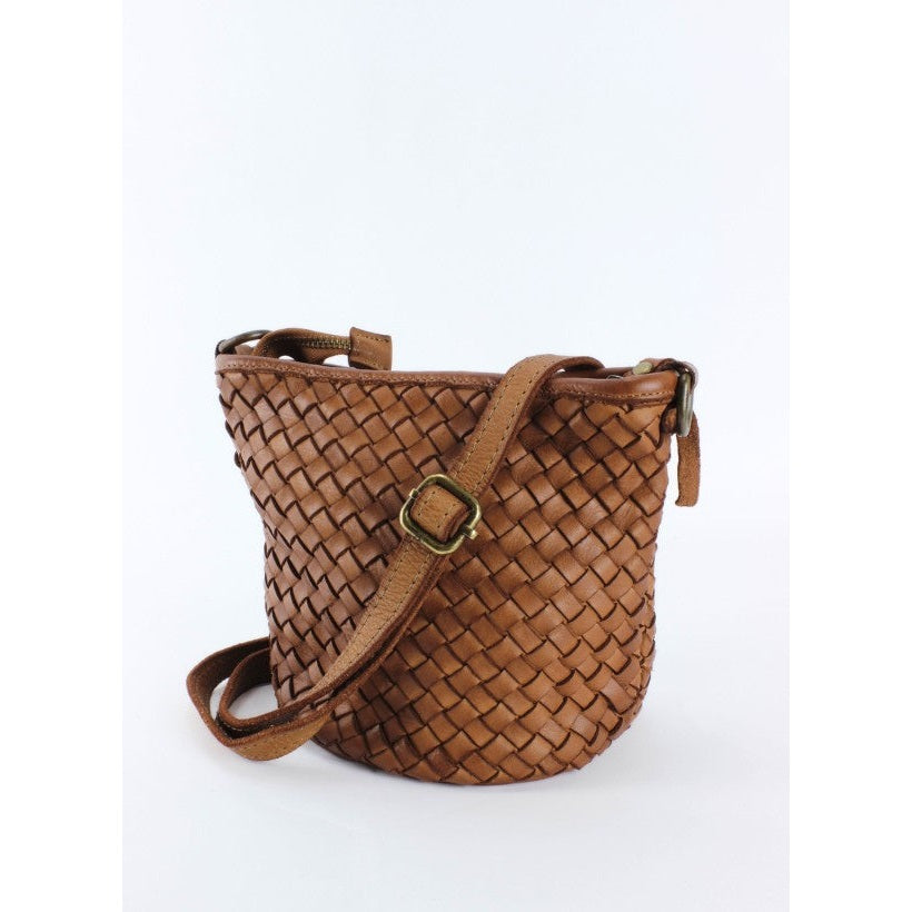 Trame Bucket Cognac et Taupe