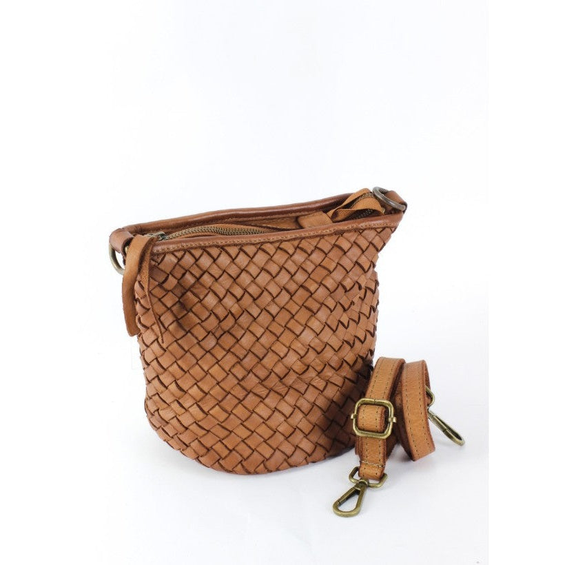 Trame Bucket Cognac et Taupe