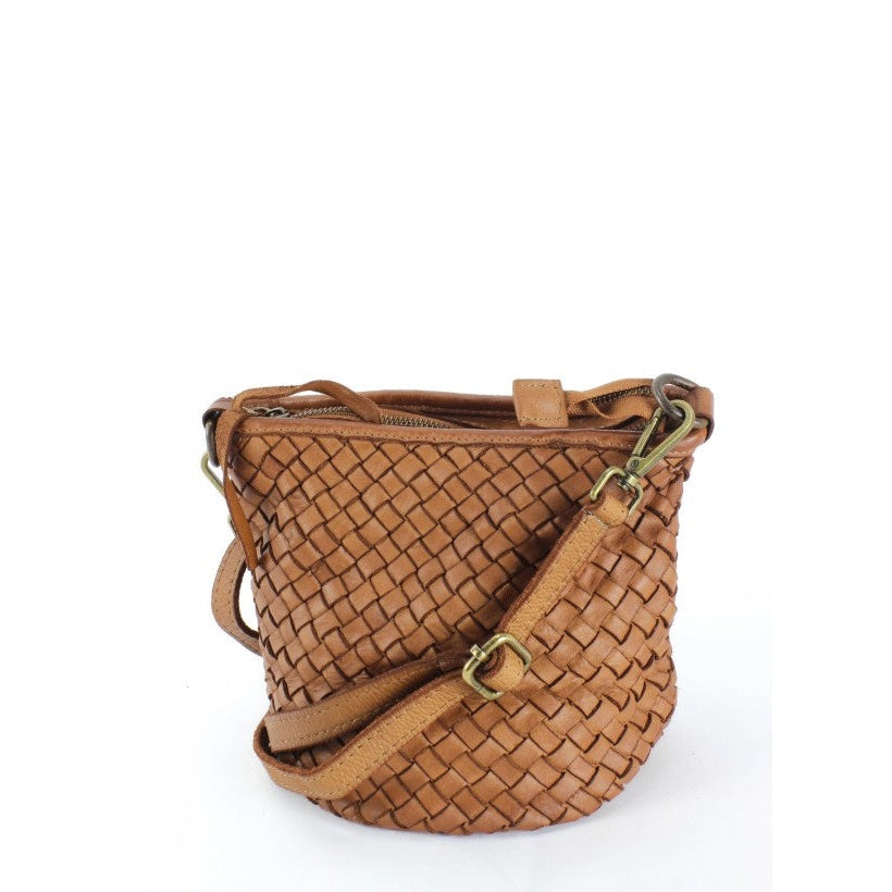 Trame Bucket Cognac et Taupe