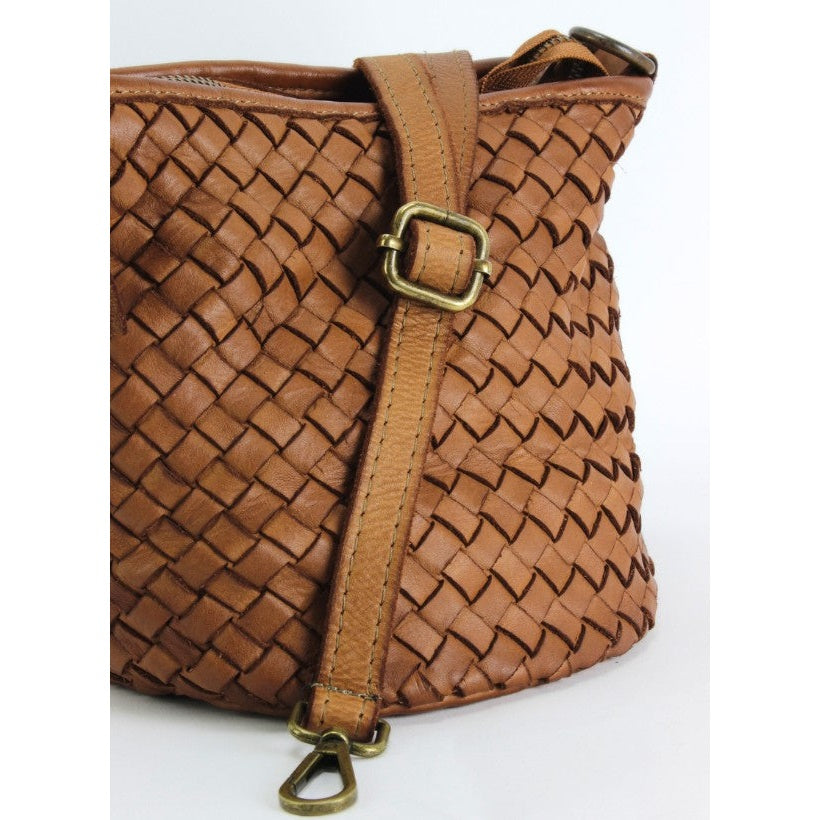 Trame Bucket Cognac et Taupe