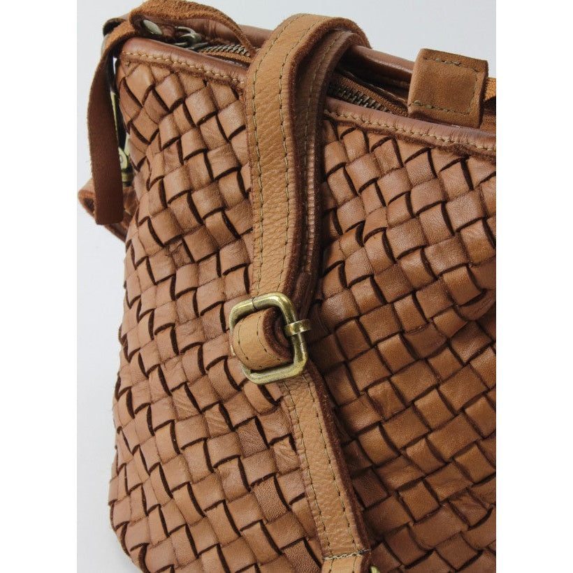 Trame Bucket Cognac et Taupe