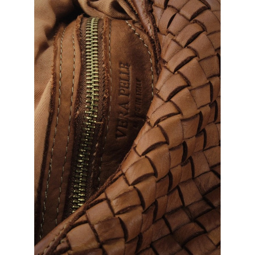 Trame Bucket Cognac et Taupe