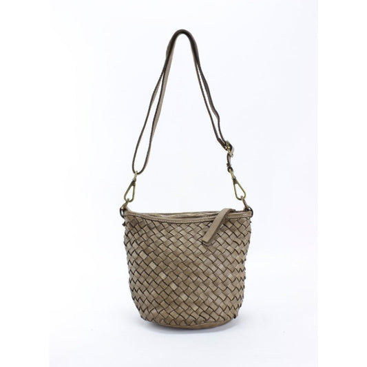 Trame Bucket Cognac et Taupe