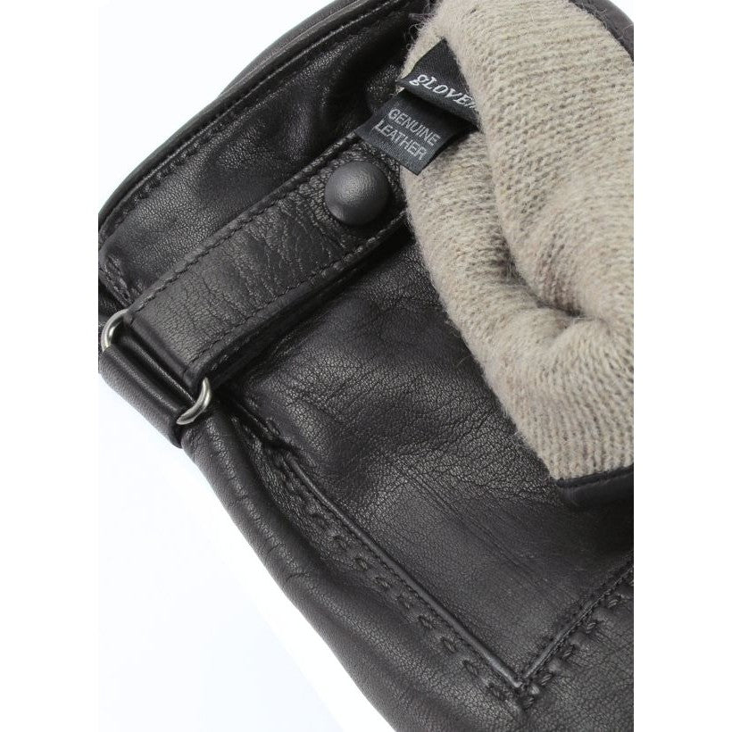 Cinturino Doublé Cashmere - Noir Total