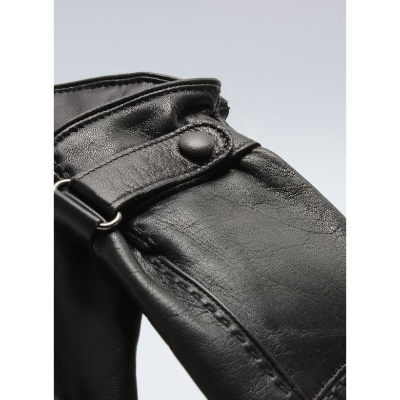 Cinturino Doublé Cashmere - Noir Total