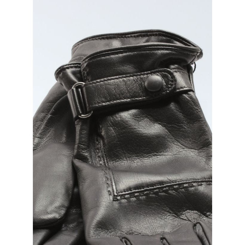 Cinturino Doublé Cashmere - Noir Total