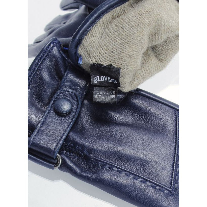 Cinturino Doublé Cachemire – Bleu Marine