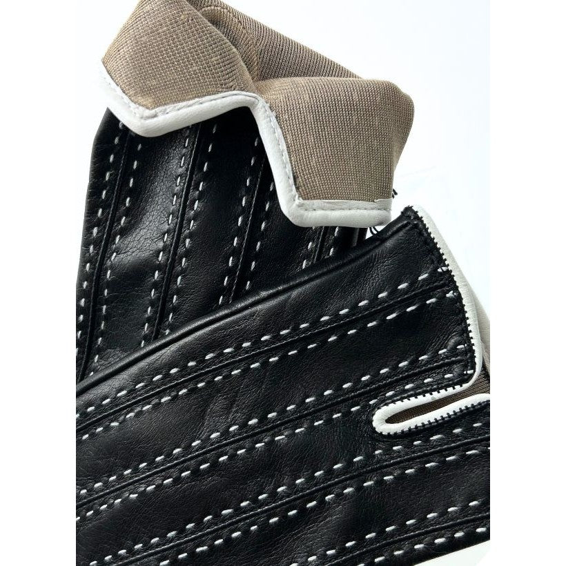 D46 Doublé Soie – Noir avec détails contrastés