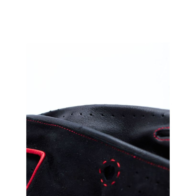 Lewis – Gants de conduite homme – Noir & Rouge