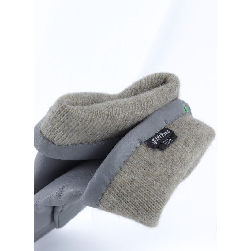 Piegolina doublés cachemire – Noir & gris