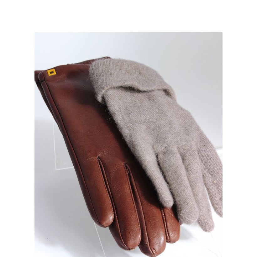 Piegolina doublé cachemire Tons bruns