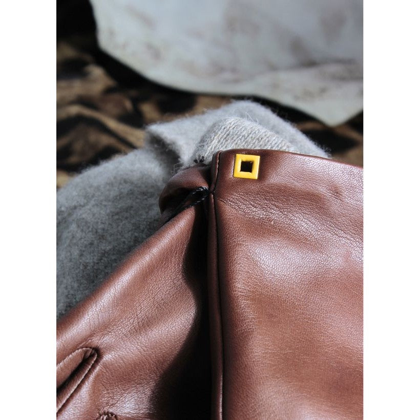 Piegolina doublé cachemire Tons bruns