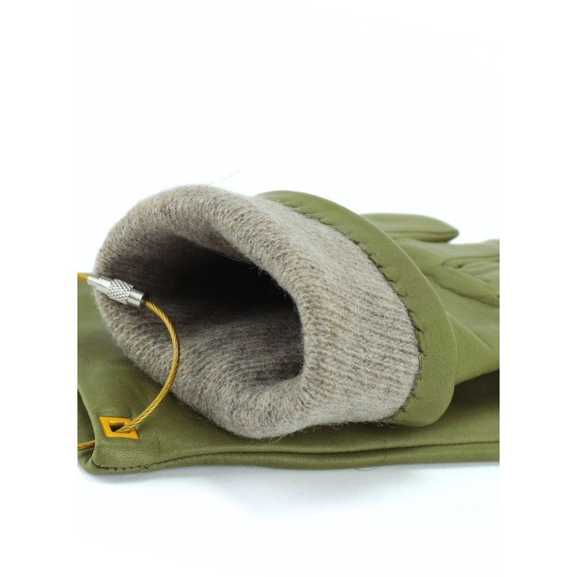 Piegolina doublés cachemire – Nuances de vert élégantes